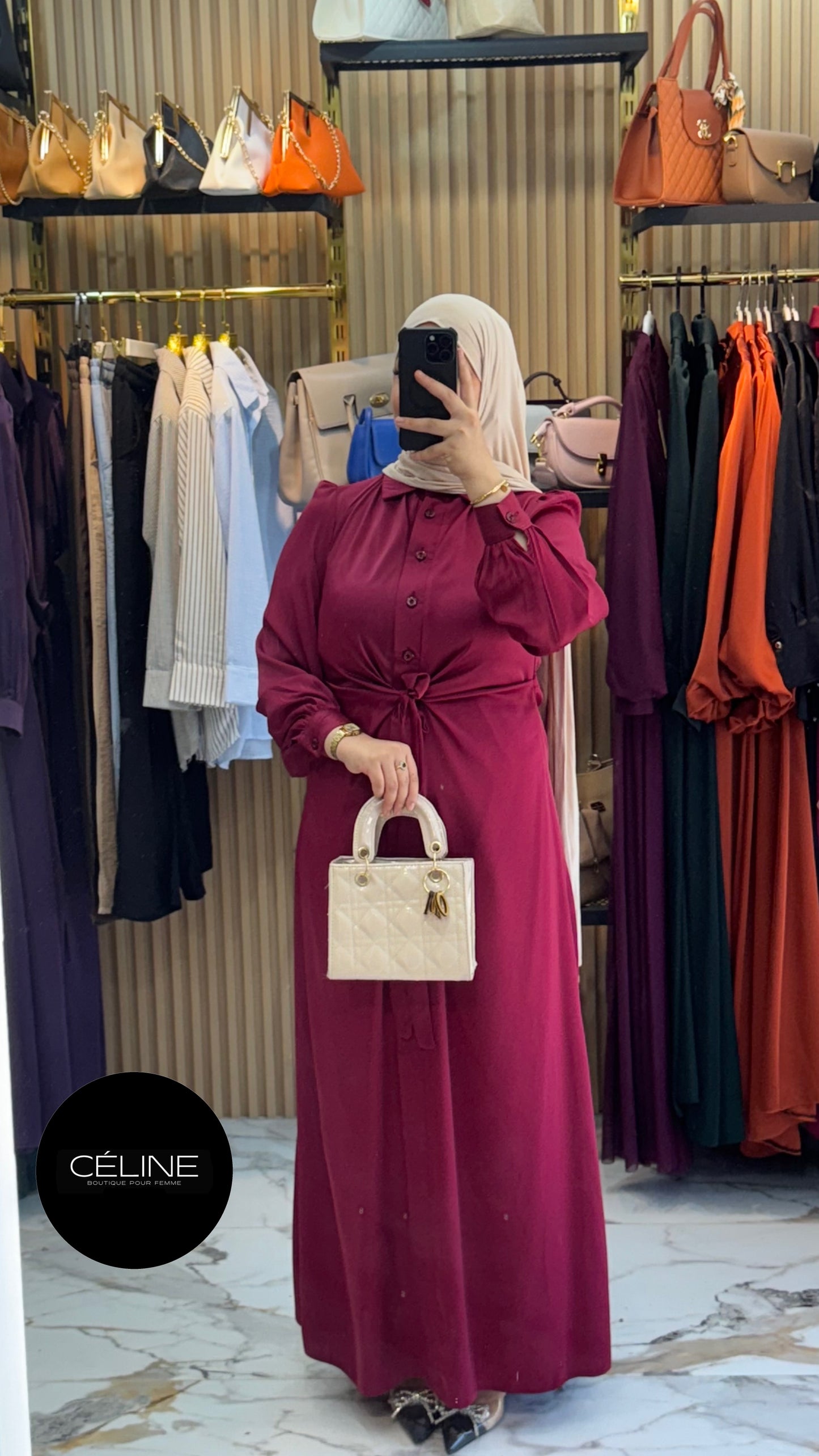 👗Robe chemise croisé ✨