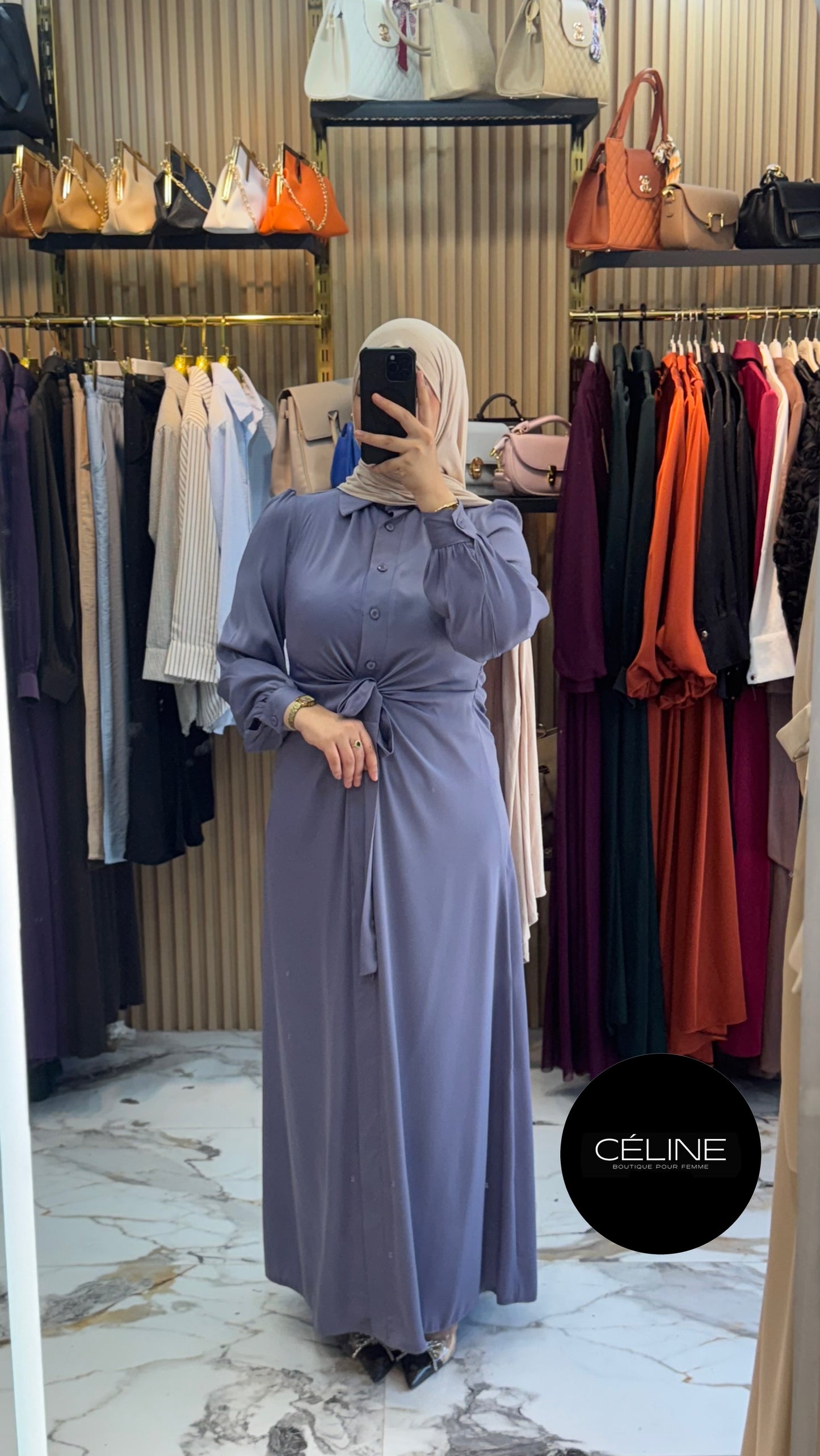 👗Robe chemise croisé ✨