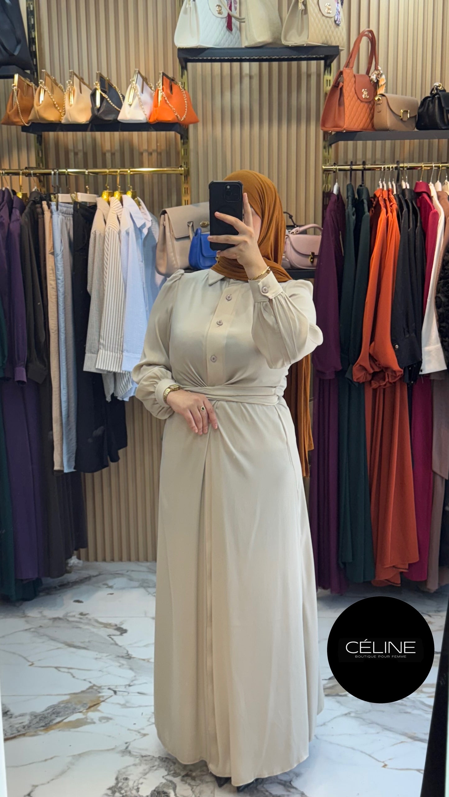 👗Robe chemise croisé ✨