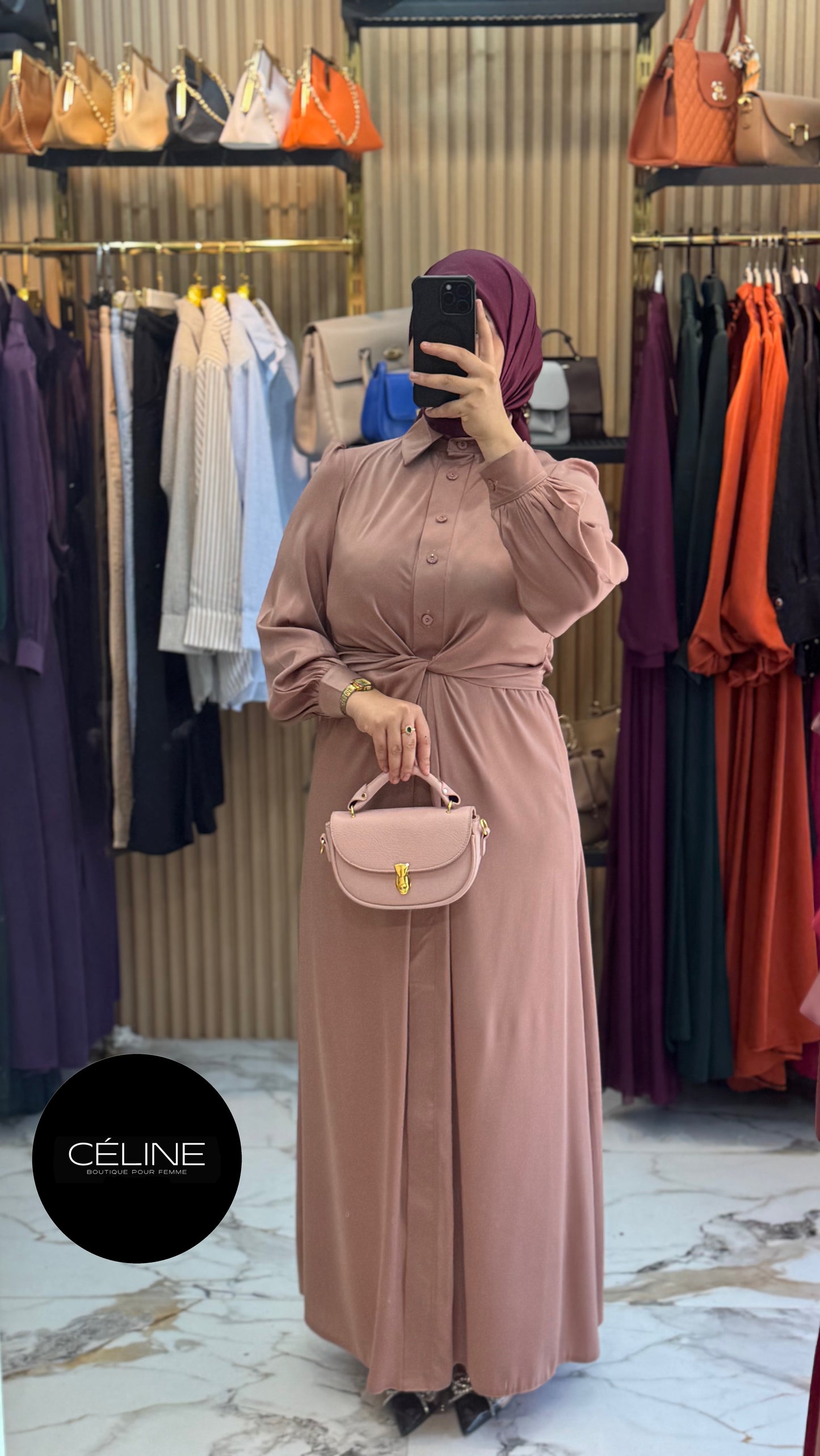 👗Robe chemise croisé ✨
