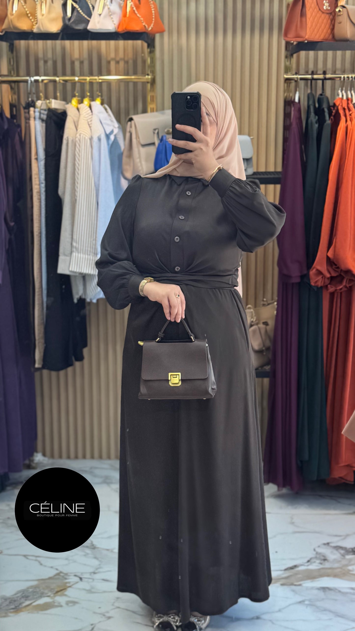 👗Robe chemise croisé ✨