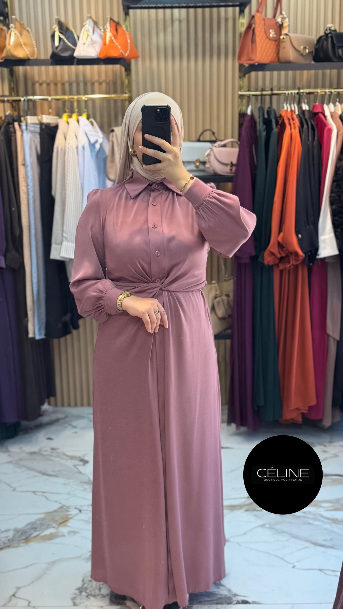 👗Robe chemise croisé ✨